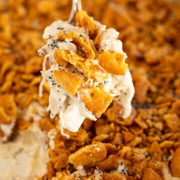 Spoonful of Poppy Seed Chicken Casserole,