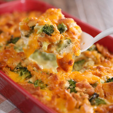 Scoop of Broccoli Casserole
