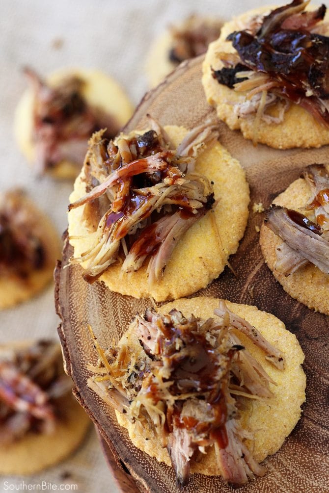 It only takes 4 ingredients to create these amazingly delicious Pulled Pork Cornbread Tarts. Everyone will LOVE them! 