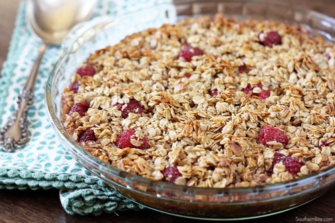 Image for Raspberry Baked Oatmeal