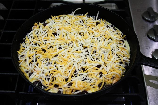 This Chicken Enchilada Cornbread Casserole will be a instant family favorite! It's a great one-pan recipe the whole family will love! 