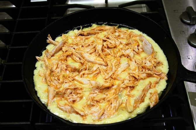 This Chicken Enchilada Cornbread Casserole will be a instant family favorite! It's a great one-pan recipe the whole family will love! 