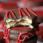 These Chocolate Covered Cookie Butter Cookies are a fun twist on a classic that your family will love!