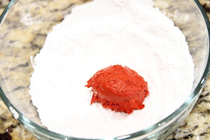 With only 4 ingredients, these Red Velvet Cake Mix Cookies are easier than you think. They're pillowy perfection! 