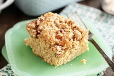 Slice of Buttermilk Coffee Cake