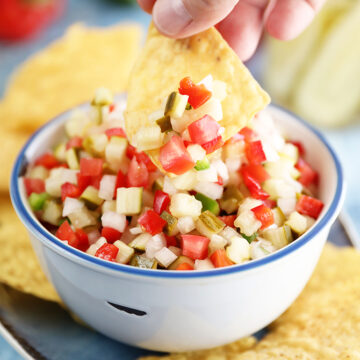 Scoop of Pickle de Gallo
