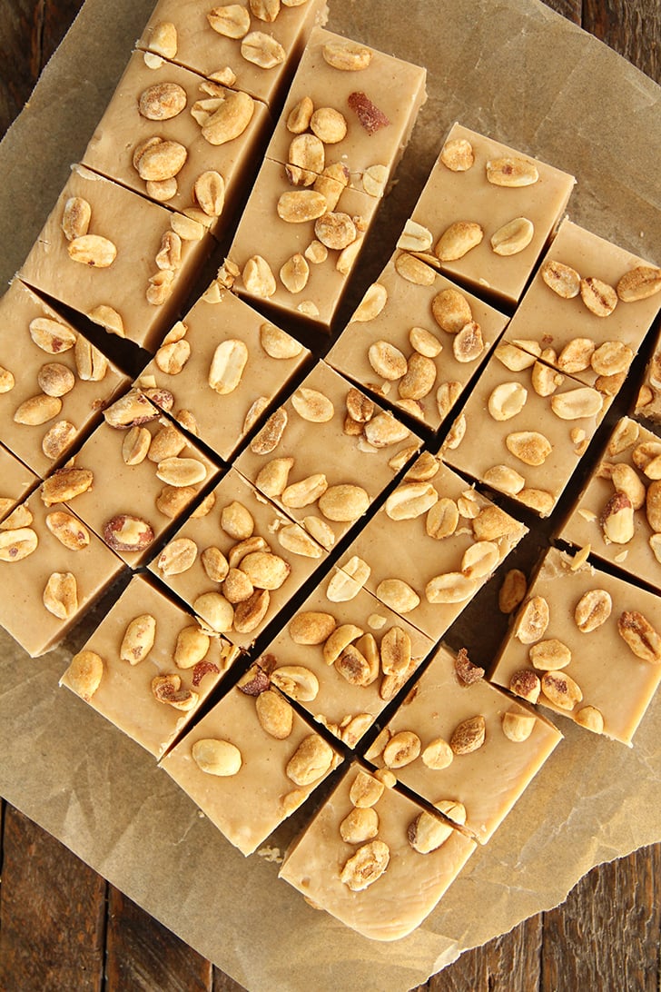 Overhead view of Peanut Butter Fudge.