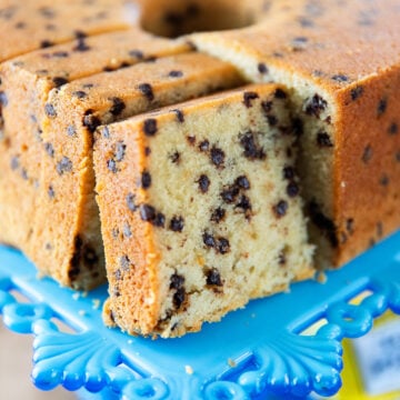 Chocolate Chip Pound Cake